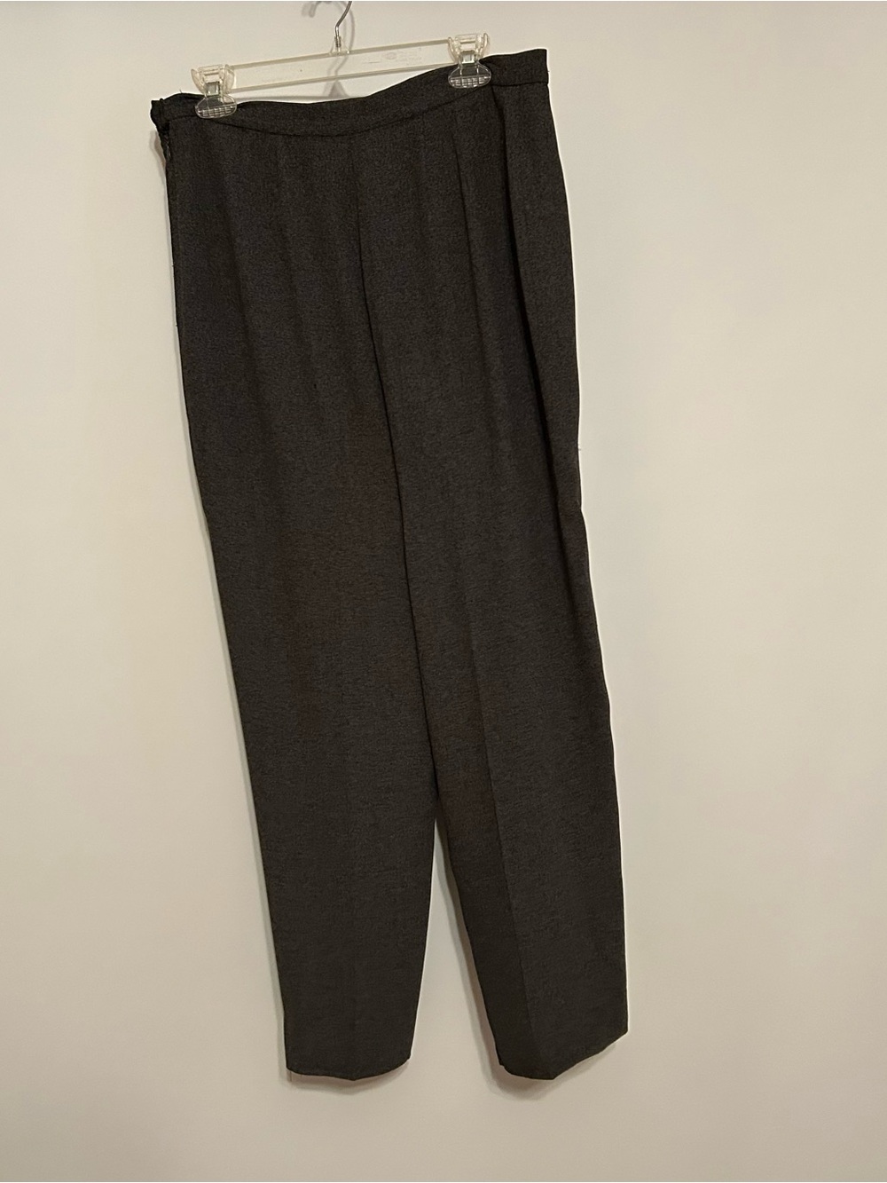 Josephine Chaus Women's Dark Gray Tailored Dress Pants